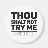 Du darfst es mir nicht versuchen magnet (Vorne)