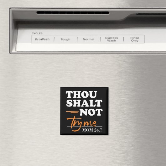 Du darfst mir keine Mama versuchen Magnet (In Situ (Geschirrspüler))