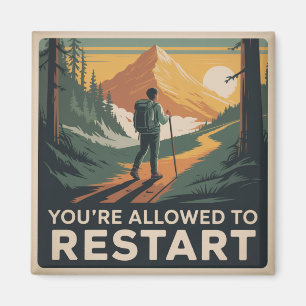 Du darfst neu starten magnet