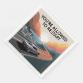 Du darfst neu starten serviette (Ecke)