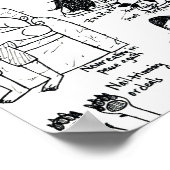 Du denkst also, du Will einen Mops? Poster (Ecke)