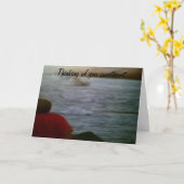 DU DENKST AN SCHWEETHEART-MISS U KARTE (Gelbe Blume)