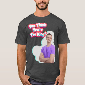 Du denkst, du bist König Nick Eh lustiger Vintage- T-Shirt