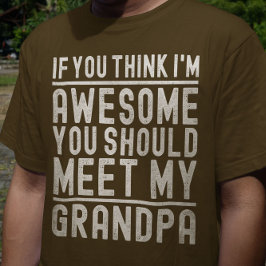 Du denkst, ich bin Phantastisch, dass du meinen Gr T-Shirt