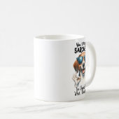 Du denkst, ich bin sarkastisch kaffeetasse (VorderseiteRechts)