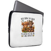 Du denkst, ich bin schüchtern, dass du das Mädchen Laptopschutzhülle (Vorne Rechts)