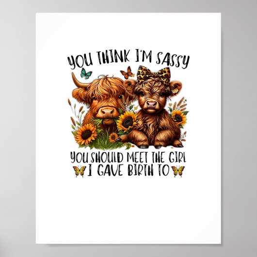 Du denkst, ich bin schüchtern, dass du das Mädchen Poster (Vorne)