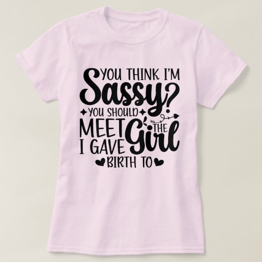 Du denkst, ich bin schüchtern, dass du die lustige T-Shirt (Design vorne)