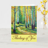 DU DENKST KARTE (Gelbe Blume)