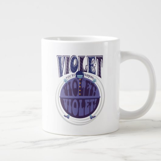 Du drehst Violet um, Violet! Jumbo-Tasse (Rechts)