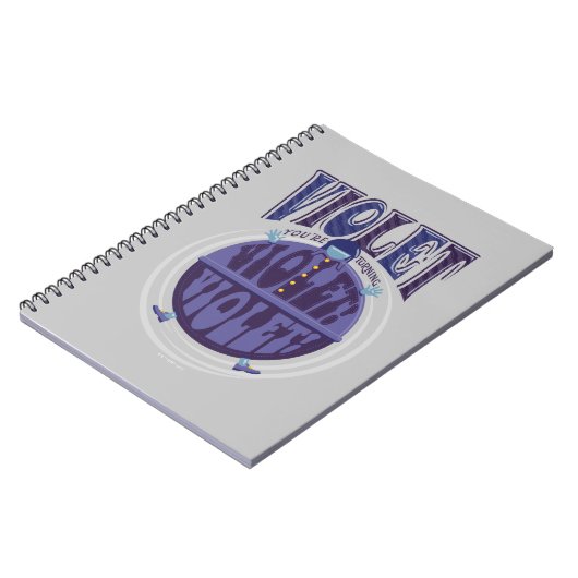 Du drehst Violet um, Violet! Notizblock (Linke Seite)