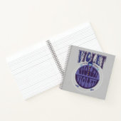 Du drehst Violet um, Violet! Notizblock (Innenseite)