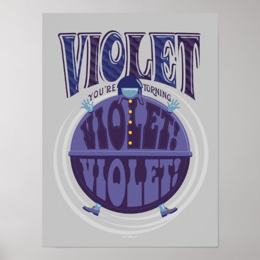 Du drehst Violet um, Violet! Poster (Vorne)