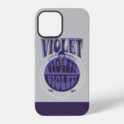 Du drehst Violet, Violet! iPhone Hülle (Rückseite)