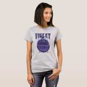 Du drehst Violet, Violet! T-Shirt (Vorne ganz)