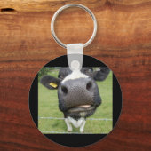 Du Dumb Kuh Schlüsselanhänger (Vorderseite)