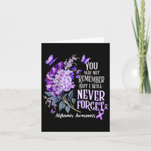 Du erinnerst dich vielleicht nicht, aber ich werde karte