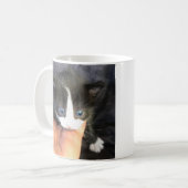 Du erstaunst mich! Katzen-Kaffeetasse Kaffeetasse (Vorderseite Links)