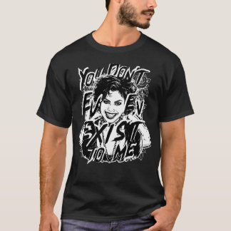 Du existierst nicht einmal, Goth Girl, Tattoo-Kuns T-Shirt