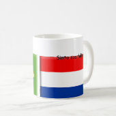 Du fehlst mir Holland Brasilien Kaffeetasse (VorderseiteRechts)