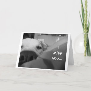 Du fehlst mir… karte