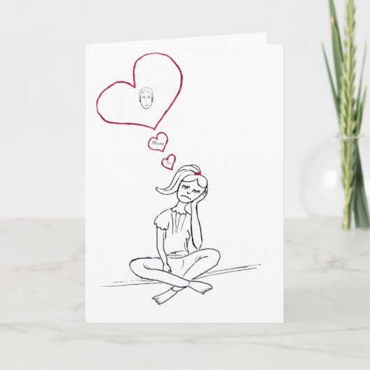 Du fehlst mir Karte (Vorderseite)