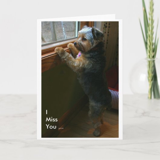 Du fehlst mir… karte (Vorderseite)