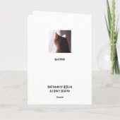 Du fehlst mir! karte (Rückseite)