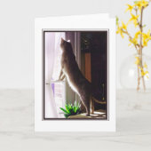 Du fehlst mir! karte (Gelbe Blume)