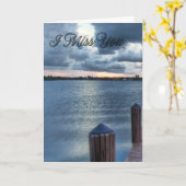 Du fehlst mir Karte #3 (Gelbe Blume)