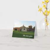 Du fehlst uns karte (Gelbe Blume)