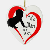 Du fehlst uns: keramik ornament (Rechts)