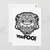 Du Foo! Postkarte (Vorne/Hinten)