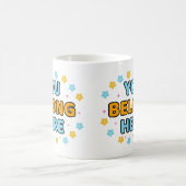 Du gehörst hierher - Kaffeetasse (Mittel)