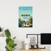 Du gehörst hierher poster (Heimbüro)