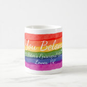 Du gehörst Stolz-Mug Kaffeetasse (Mittel)