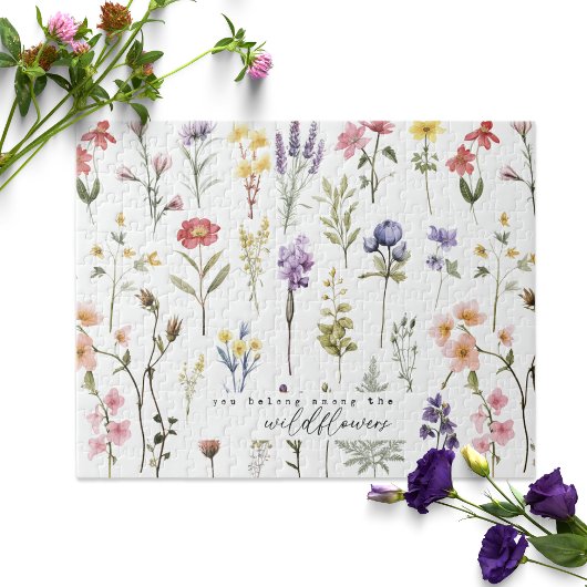 Du gehörst zu den Wildblumen  Puzzle