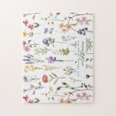 Du gehörst zu den Wildblumen  Puzzle (Vertikal)