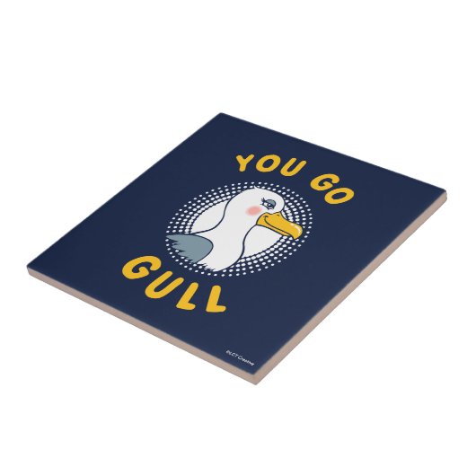 Du gehst Gull Fliese (Seite)