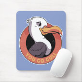 Du gehst Gull Mousepad (Mit Mouse)