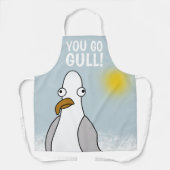 Du gehst Gull Schürze (Vorderseite)
