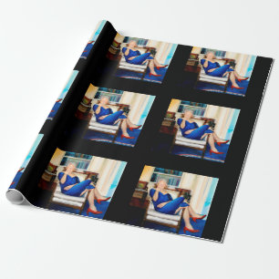 Du gehst Mädchen Geschenkpapier