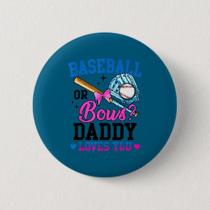 Du Geschlecht Enthüllung Baseball Bows Daddy Button