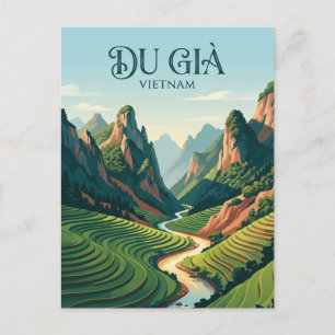 Du Già Nationalpark Vietnam Postkarte