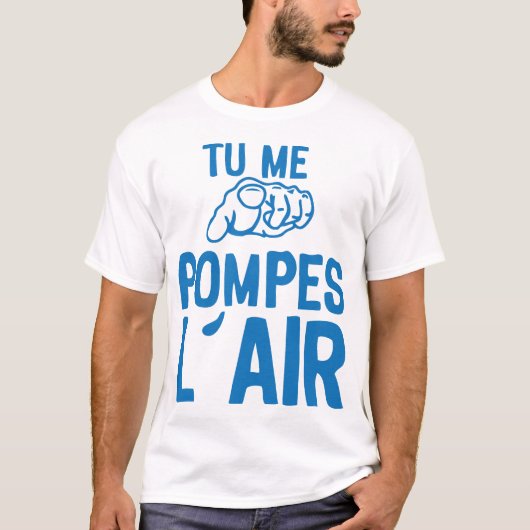 Du gibst mich auf. T-Shirt (Vorderseite)