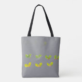 Du gibst mir Schmetterlinge Tasche (Rückseite)