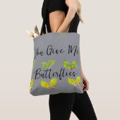 Du gibst mir Schmetterlinge Tasche (Von Nahem)