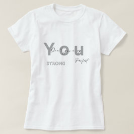 Du gibst nicht die perfekte, starke Basis auf T-Shirt