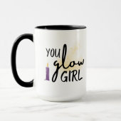 Du Glow Girl Tasse (Links)