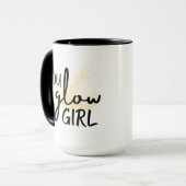 Du Glow Girl Tasse (Vorderseite Links)